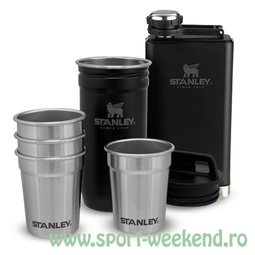 10-01883-035.jpg Stanley - Set Pahare Shot + Recipient, Negru - imagine 1