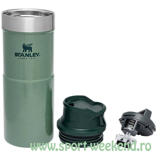 10-09848-006_detaliu.jpg Stanley - Cana Termoizolanta Trigger-Action Travel Mug Hammertone Green, 0.35 Litri - imagine 1