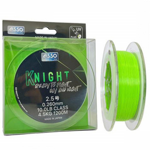 asso_-_fir_knight_uv_light_fluo_chartreuse.jpg Asso - Fir KNight UV Light Fluo Chartreuse 0,40mm / 1000m / 9,1kg - imagine 1