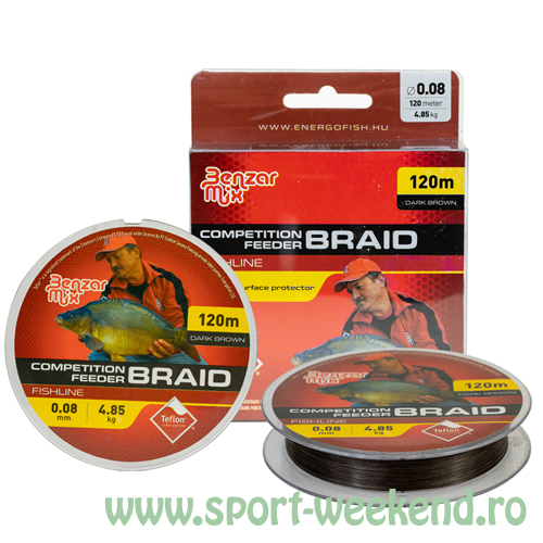 benzar_competition_feeder_braid_1_1.jpg Benzar Mix - Fir Competition Feeder Braid 0,10mm - 120m - 6,33kg - imagine 1