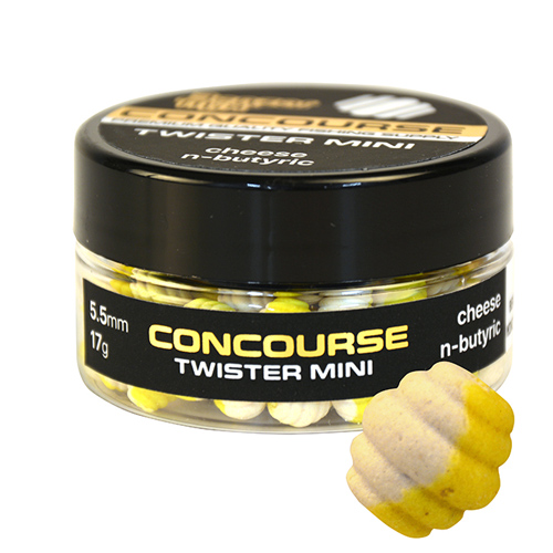 benzar_concourse_twister_mini_cheese.jpg Benzar Mix - Concourse Twister Mini 5,5mm - Cheese Butyric - imagine 1