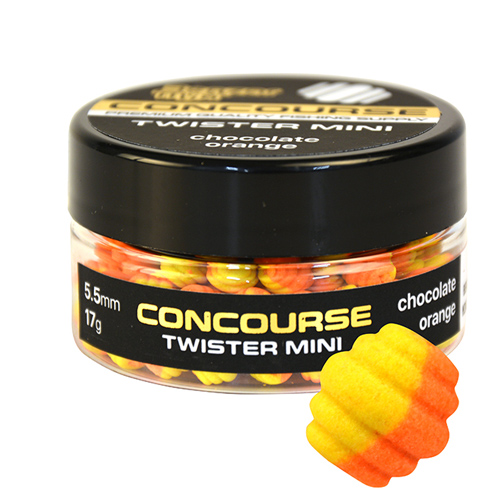 benzar_concourse_twister_mini_choco_orange.jpg Benzar Mix - Concourse Twister Mini 5,5mm - Choco Orange - imagine 1