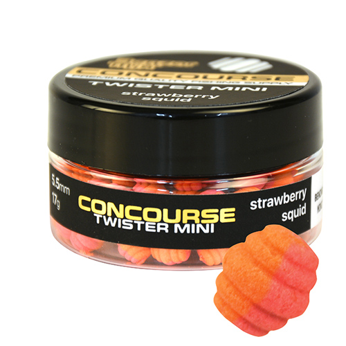 benzar_concourse_twister_mini_squid.jpg Benzar Mix - Concourse Twister Mini 5,5mm - Strawberry Squid - imagine 1