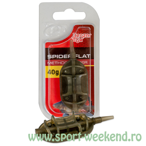 benzar_method_feeder_spider_flat_6.jpg Benzar Mix - Momitor Method Feeder Spider Flat 90g - imagine 1