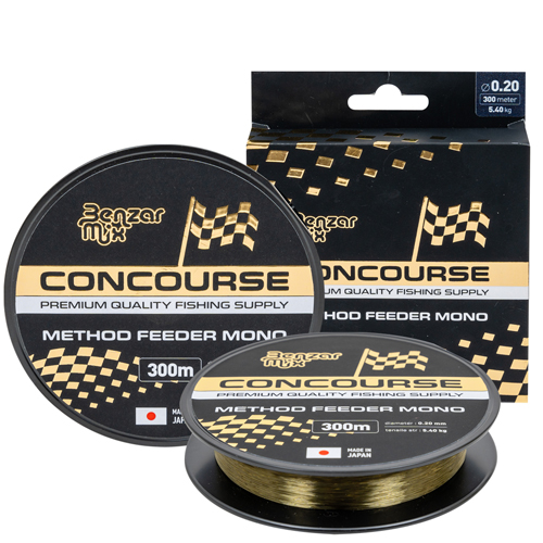 benzar_mix_-_fir_concourse_method_feeder_300m_1.jpg Benzar Mix - Fir Concourse Method Feeder 300m / 0,22mm - 6,3kg - imagine 1