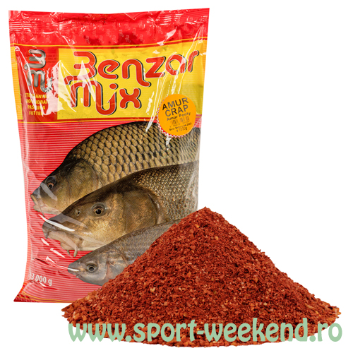 benzar_mix_-_nada_amur-crap_3.jpg Benzar Mix - Nada Amur-Crap 3kg - imagine 1