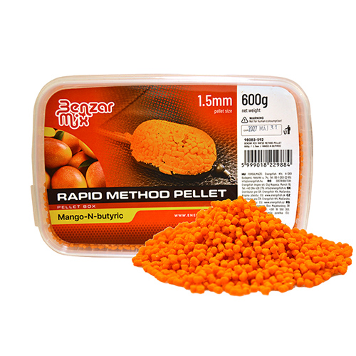 Benzar Mix - Rapid Method Pellet 3,5mm - Mango & N-Butyric - imagine 1