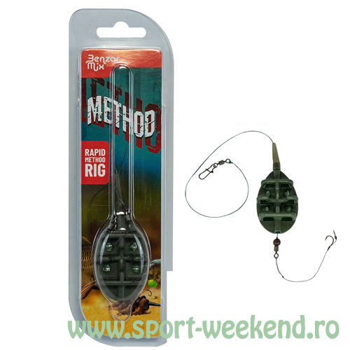 benzar_mix_-_rapid_method_rig.jpg Benzar Mix - Montura Rapid Method Rig 40g - imagine 1