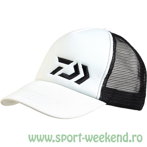 ca402415.jpg Daiwa - Sapca Matelasse Mesh Black/White - imagine 1