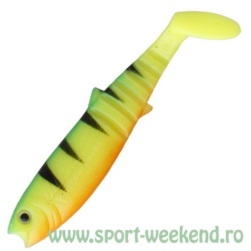cannibal_shad_-_firetiger_4.jpg Savage Gear - Cannibal Shad Firetiger 12,5cm - imagine 1