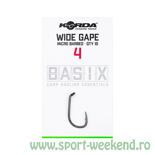 carlig_basix_wide_gape_nr_2.jpg Korda - Carlige Basix Wide Gape nr.6 - imagine 1