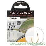 EnergoTeam - Carlige legate Excalibur Carp Classic Gold nr.6