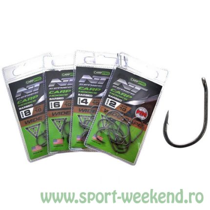 Carp Pro - Carlige Wide Gape nr.8