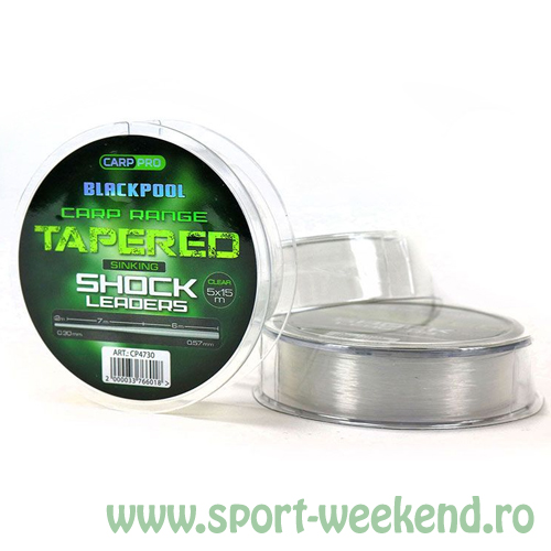 carp_pro_-_fir_conic_blackpool_carp_1.jpg Carp Pro - Fir Inaintas Conic Blackpool Carp Tapered Leader 0,30mm - 0,57mm - imagine 1