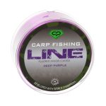 Carp Pro - Fir Monofilament Carp Fishing Line Fluorocarbon Coated Deep Purple 300m / 0,261mm / 4,9kg