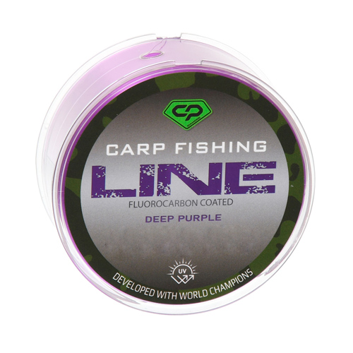 carp_pro_-_fir_monofilament_purple_4.jpg Carp Pro - Fir Monofilament Carp Fishing Line Fluorocarbon Coated Deep Purple 300m / 0,261mm / 4,9kg - imagine 1