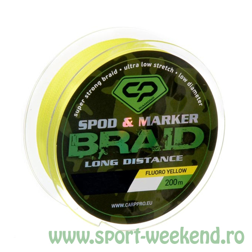 carp_pro_spod_and_marker_braid_pe_x4.jpg Carp Pro - Fir textil Diamond Spod&Maker Braid 0,16mm / 200m /20lb - imagine 1