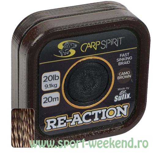 carp_spirit_-_fir_re-action_cb_1_1.jpg Carp Spirit - Fir Re-action Braid Camo Brown - 20m - 25lb - imagine 1
