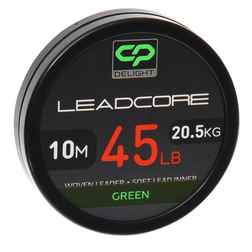 cp4945.jpg Carp Pro - Fir Leadcore Delight Green 10m / 45lb - imagine 1
