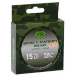 Carp Pro - Fir Textil Diamond Spod & Marker Braid X4 Fluo Green 200m / 0,16mm / 15lb - imagine 2