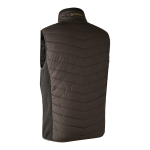 Deerhunter - Vesta Moor Padded Waistcoat w. Softshell Brown Leaf nr.M - imagine 2