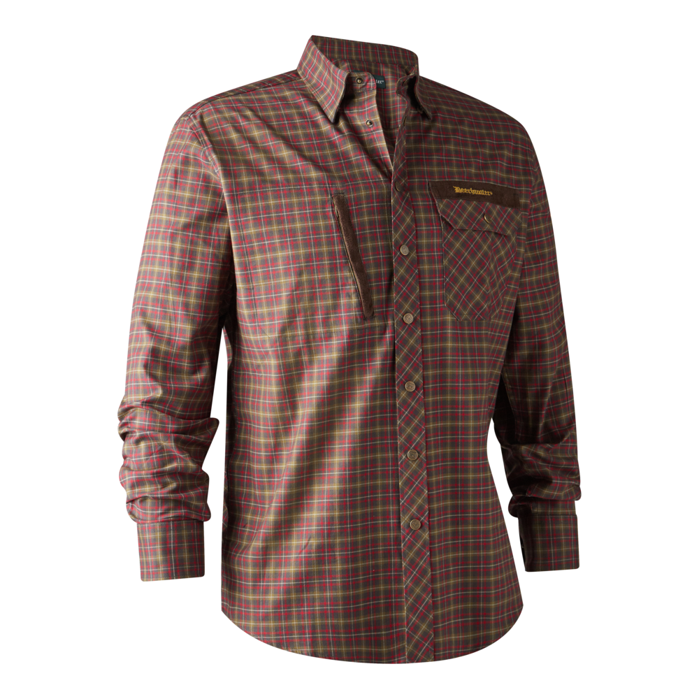 d_p_f_8443-48443.png Deerhunter - Camasa Aiden Shirt Red Check nr.39/40 - imagine 1