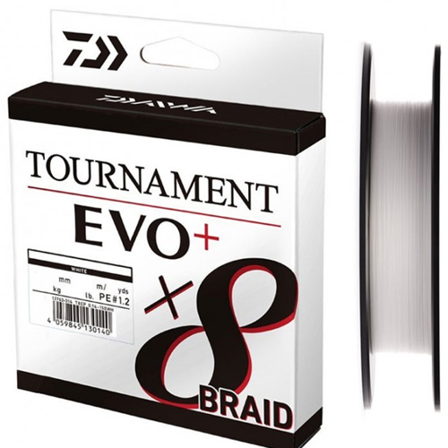 daiwa_-_fir_textil_tournament_8xbraid_evo_white.jpg Daiwa - Fir textil Tournament 8xBraid Evo+ White 0,14mm - 135m - 10,2kg - imagine 1