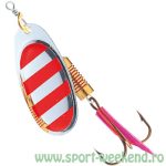 DAM - Rotativa Effzett Standard Argintiu cu Dungi Rosii nr.2 - 4gr