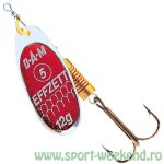 DAM - Rotativa Effzett Standard Argintiu cu Rosu nr.4 - 10gr