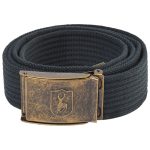 Deerhunter - Curea pantaloni Canvas Dark Anthracite 130cm