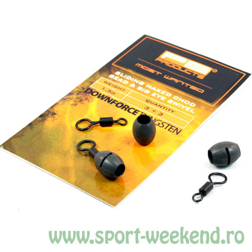 downforce_tungsten_sliding_naked_chod_bead_1.jpg PB Products - Downforce Tungsten Sliding Naked Chod Bead & Ring Swivel nr.11 - imagine 1