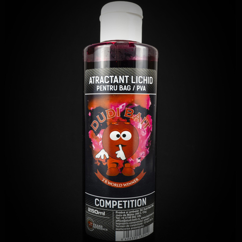 dudi_bait_-_atractant_lichid_bag_competition_250ml.jpg Dudi Bait - Atractant lichid BAG “Competition” 250ml - imagine 1