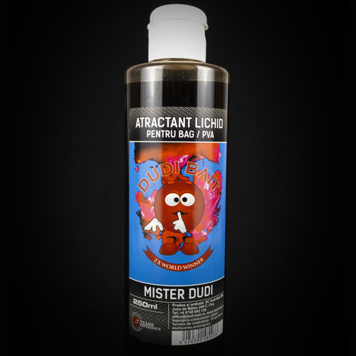 dudi_bait_-_atractant_lichid_bag_mister_dudi_250ml.jpg Dudi Bait - Atractant lichid BAG “Mister Dudi” 250ml - imagine 1