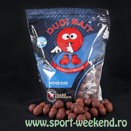dudi_bait_-_boilies_mr_dudi_1.jpg Dudi Bait - Boilies Mr. Dudi Tare 20mm - imagine 1
