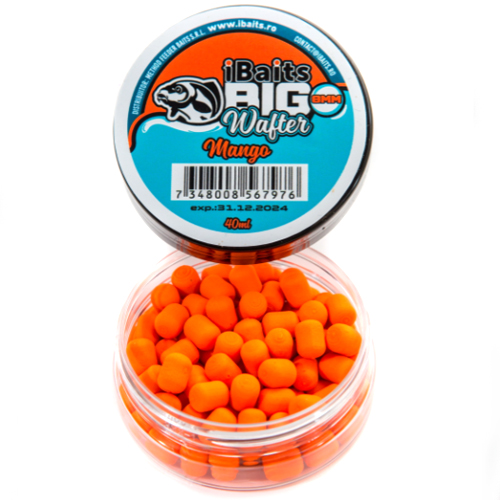 dumbell_critic_echilibrat_ibaits_big_wafter_8mm_mango.jpg iBaits - Dumbell Critic Echilibrat Big Wafter 8mm / Mango - imagine 1