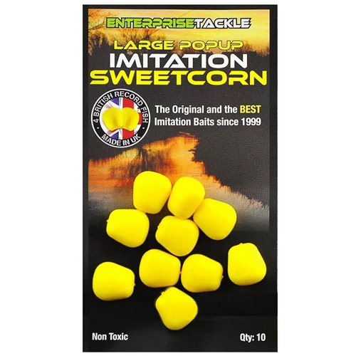 et13lyuf.jpg Enterprise Tackle - Large Pop-up Imitation Sweetcorn Yellow - imagine 1
