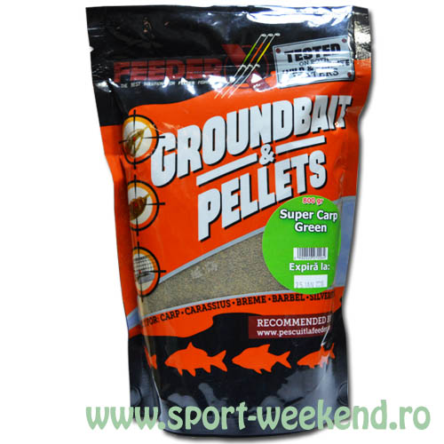 feederx_-_nada_super_carp_green.jpg FeederX - Nada Super Carp Green 800g - imagine 1