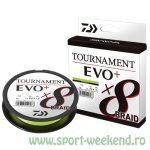 Daiwa - Fir textil Tournament 8xBraid Evo+ Chartreuse 0,08mm - 135m - 4,9kg