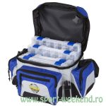 Flambeau - Geanta Spinning "IKE" 400 Tackle Bag + 4 Cutii 4007 Tuff Tainers Zerust