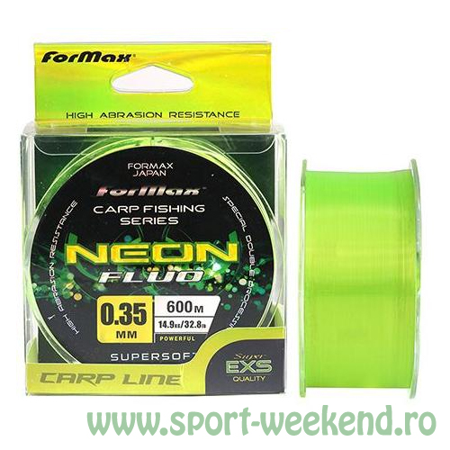 formax_-_fir_neon_fluo_600_3.jpg Formax - Fir Neon Fluo 600m - 0,25mm / 8,6kg - imagine 1