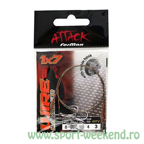 formax_-_struna_attack_cu_ancora.jpg Formax - Struna Attack cu ancora montata 25cm/8kg/nr.4 - imagine 1