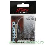 Formax - Struna Attack Fluoro Leader 25cm/9kg/0,50mm - 2buc/plic