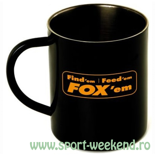 fox_-_cana_stainless_steel_mug.jpg Fox - Cana Stainless Steel Mug - imagine 1