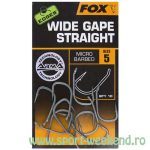 Fox - Carlige Edges Armapoint Wide Gape Straight nr.4