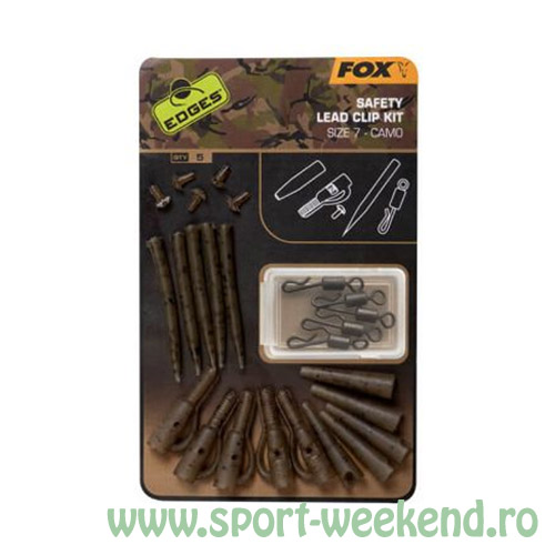 fox_-_kit_fox_edges_camo_safety_lead_clip.jpg Fox - Kit Edges Camo Safety Lead Clip - imagine 1