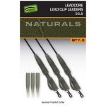Fox - Montura Naturals Leadcore Power Grip Lead Clip Leaders 50 lbs
