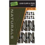 Fox - Edges Naturals Size 7 Lead Clips & pegs