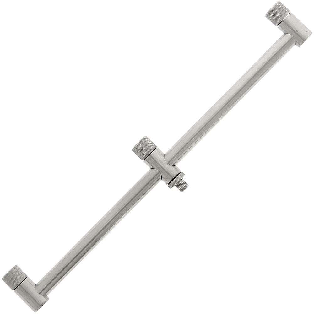 frr-bb-ss-30cm-3rod-2.jpg NGT - Buzzbar Deluxe din Inox 30cm cu 3 posturi - imagine 1