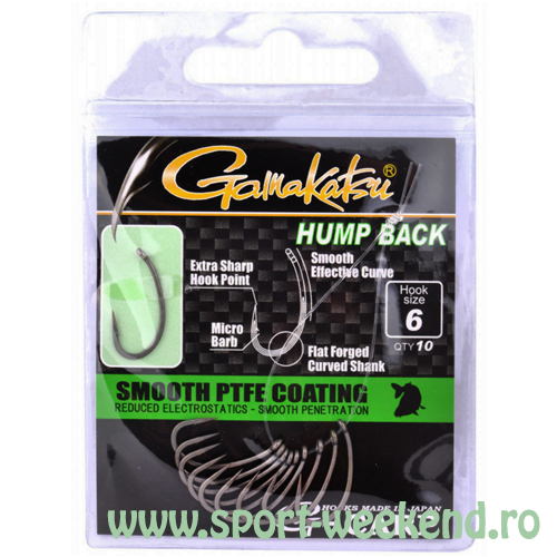 g-carp_hump_back_signed_3.jpg Gamakatsu - Carlige G-Carp PTFE Hump Back nr.8 - imagine 1