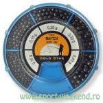 Gold Star  - Set Plumbi Match 150g (0,1-0,4g)